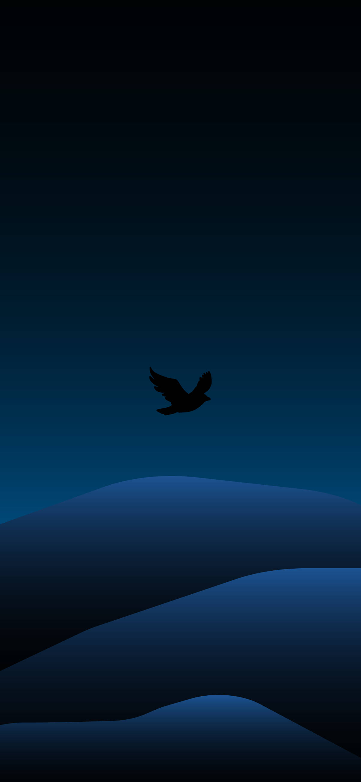 鸟飞最小黑暗iPhone 壁纸