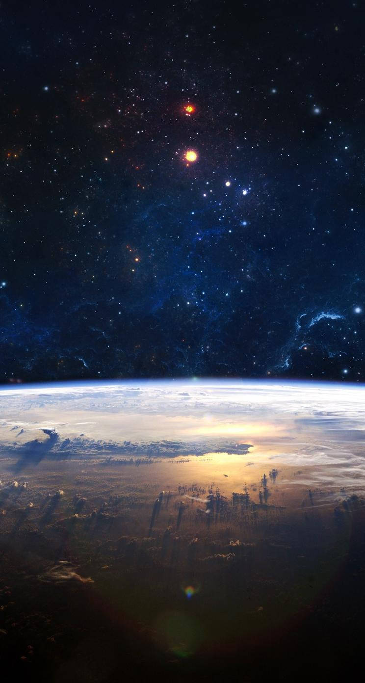 太空中天体 iPhone SE 壁纸
