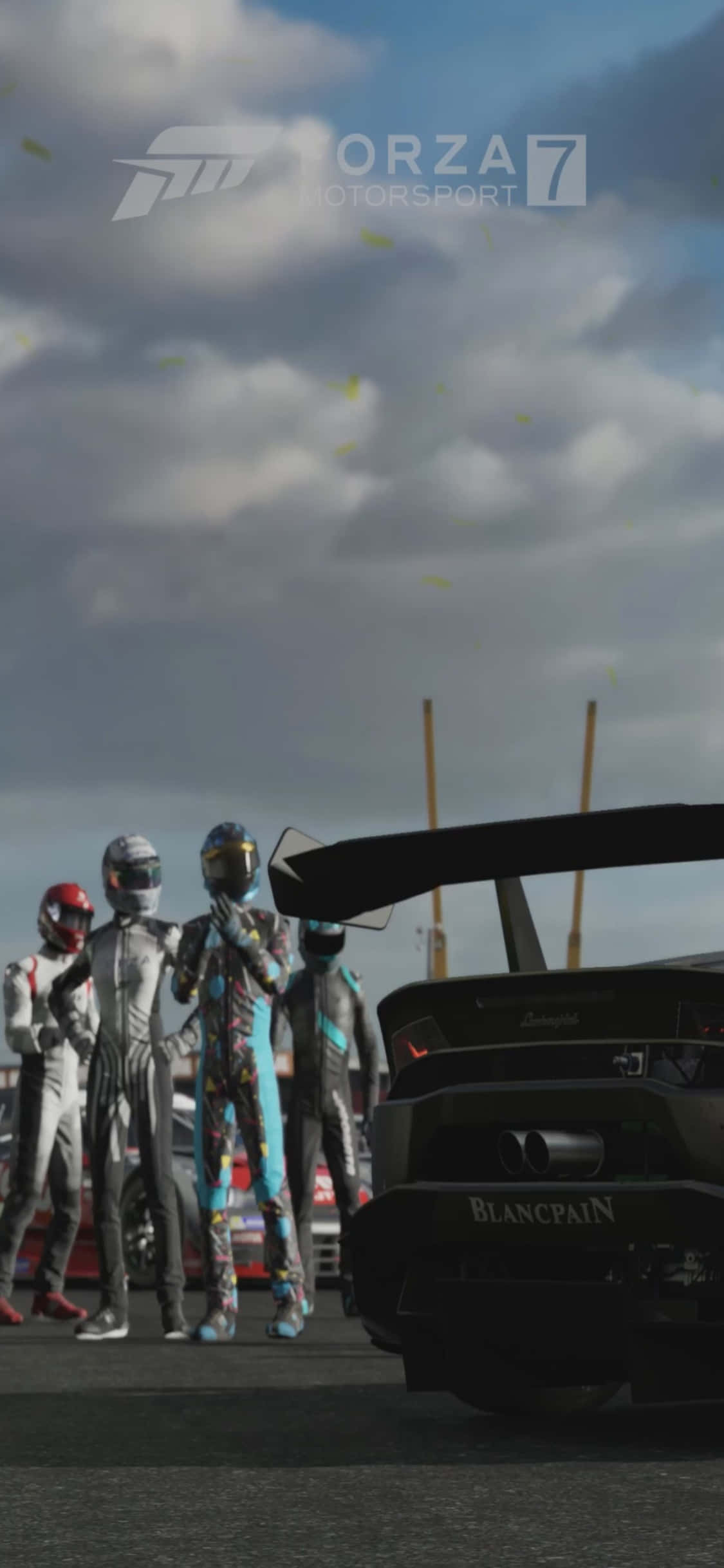 骑手iPhone X Forza Motorsport 7背景 壁纸