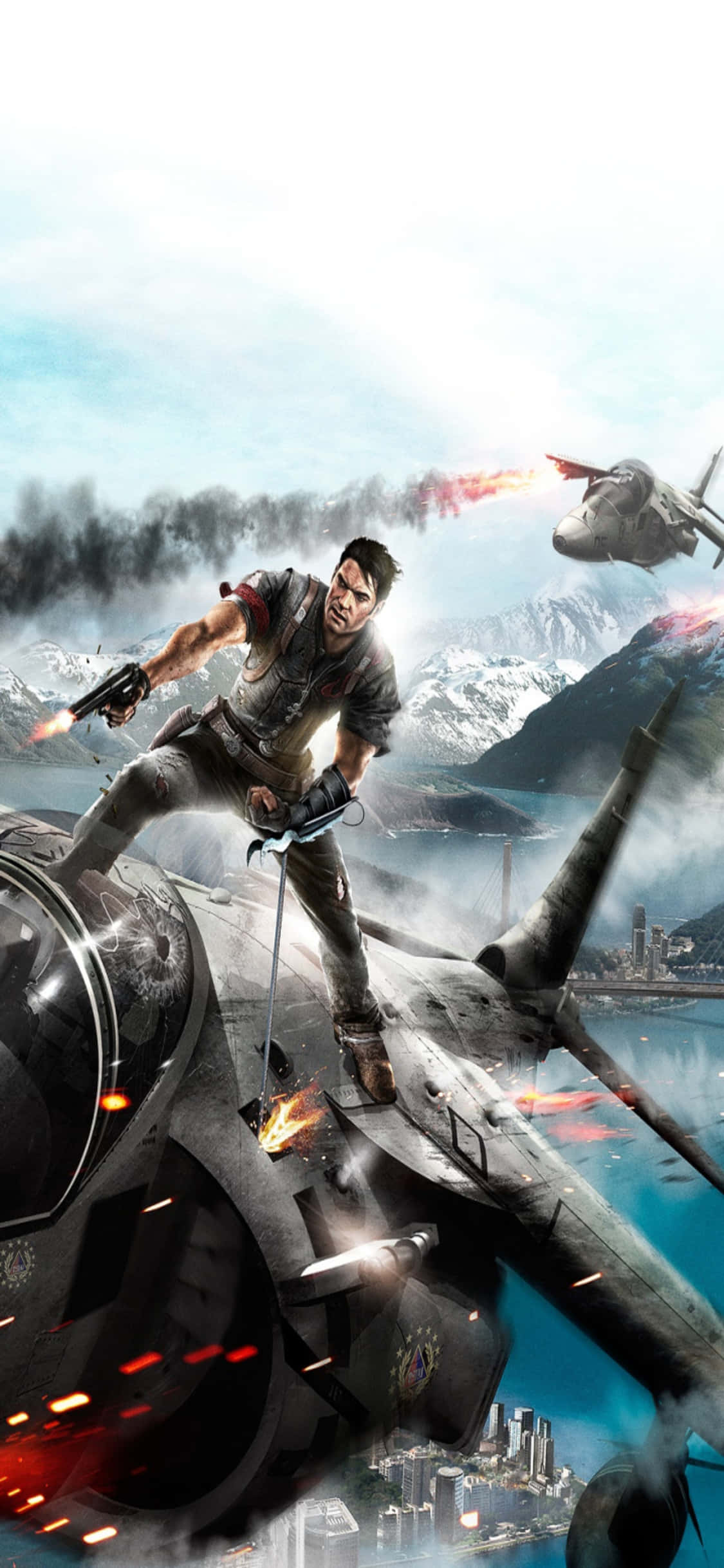 用 iPhone X 和《Just Cause 4》释放混乱 壁纸