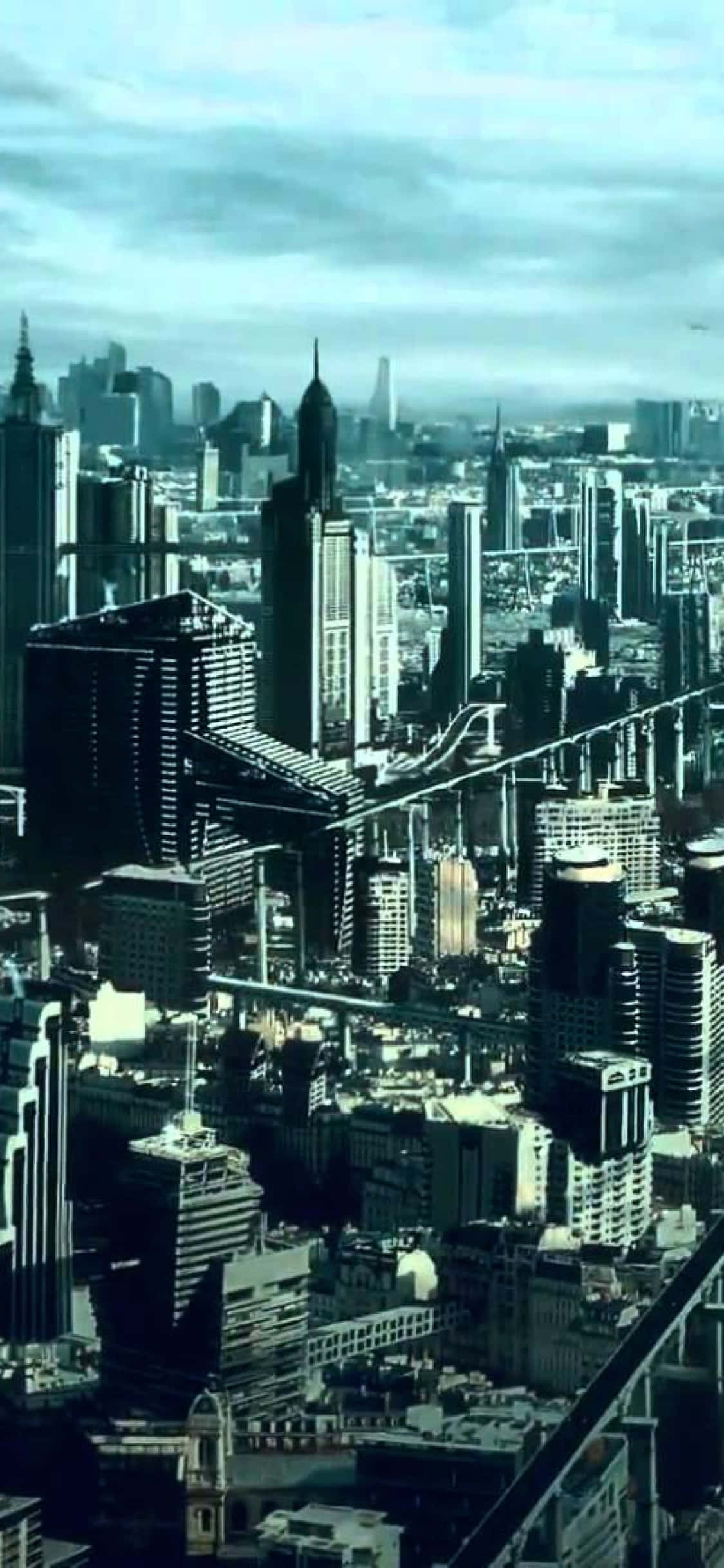 iPhone X《文明：超越地球》背景 黑暗建筑 壁纸