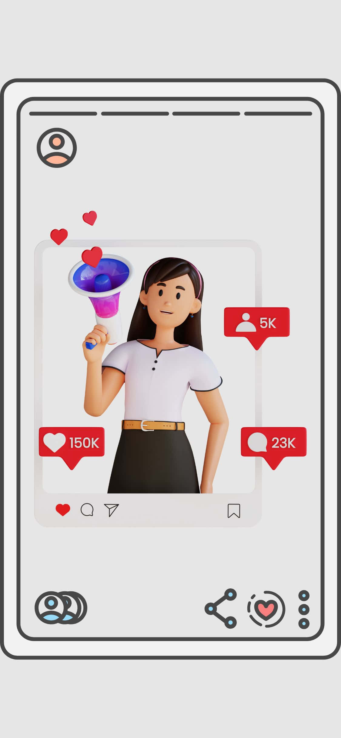 用最新技术抢占先机：iPhone X Social 壁纸