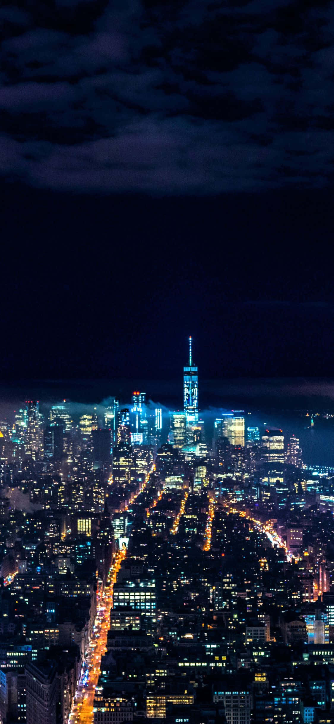 用iPhone X欣赏纽约市的壮丽景色 壁纸
