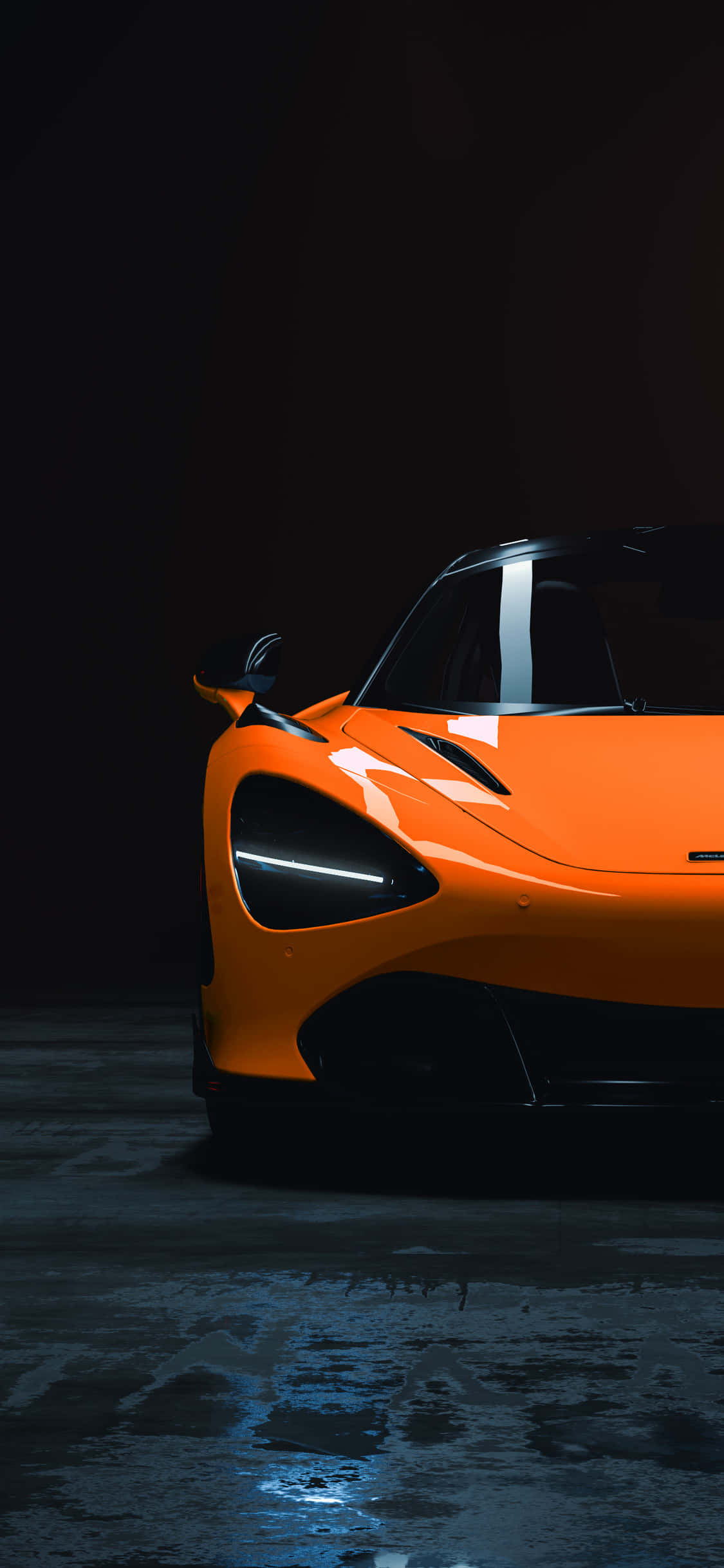 iPhone X 迈凯伦720s Vorsteiner 背景 壁纸