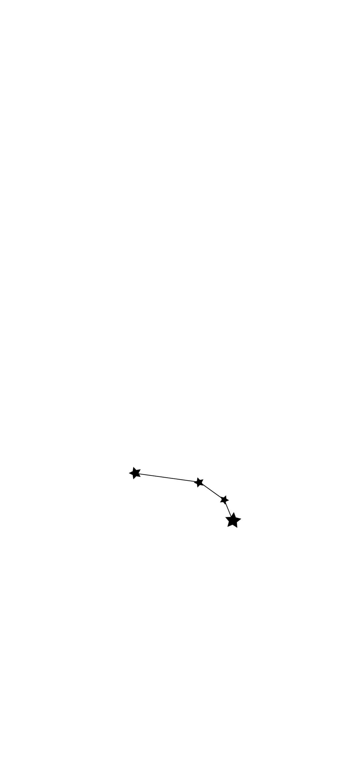 白羊座iPhone星座白色背景 壁纸