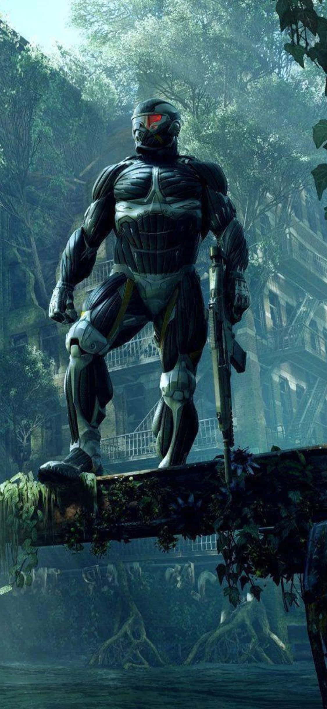 准备好与iPhone X和《Crysis 3》一起开启史诗冒险 壁纸