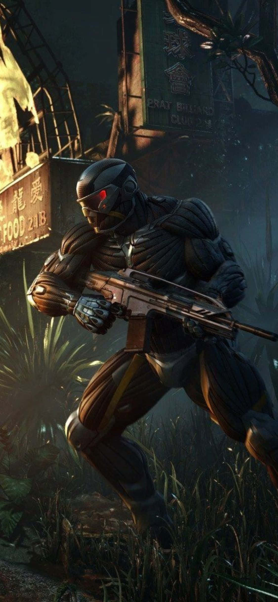 在iPhone X上通过《Crysis 3》体验 thrilling 冒险 壁纸