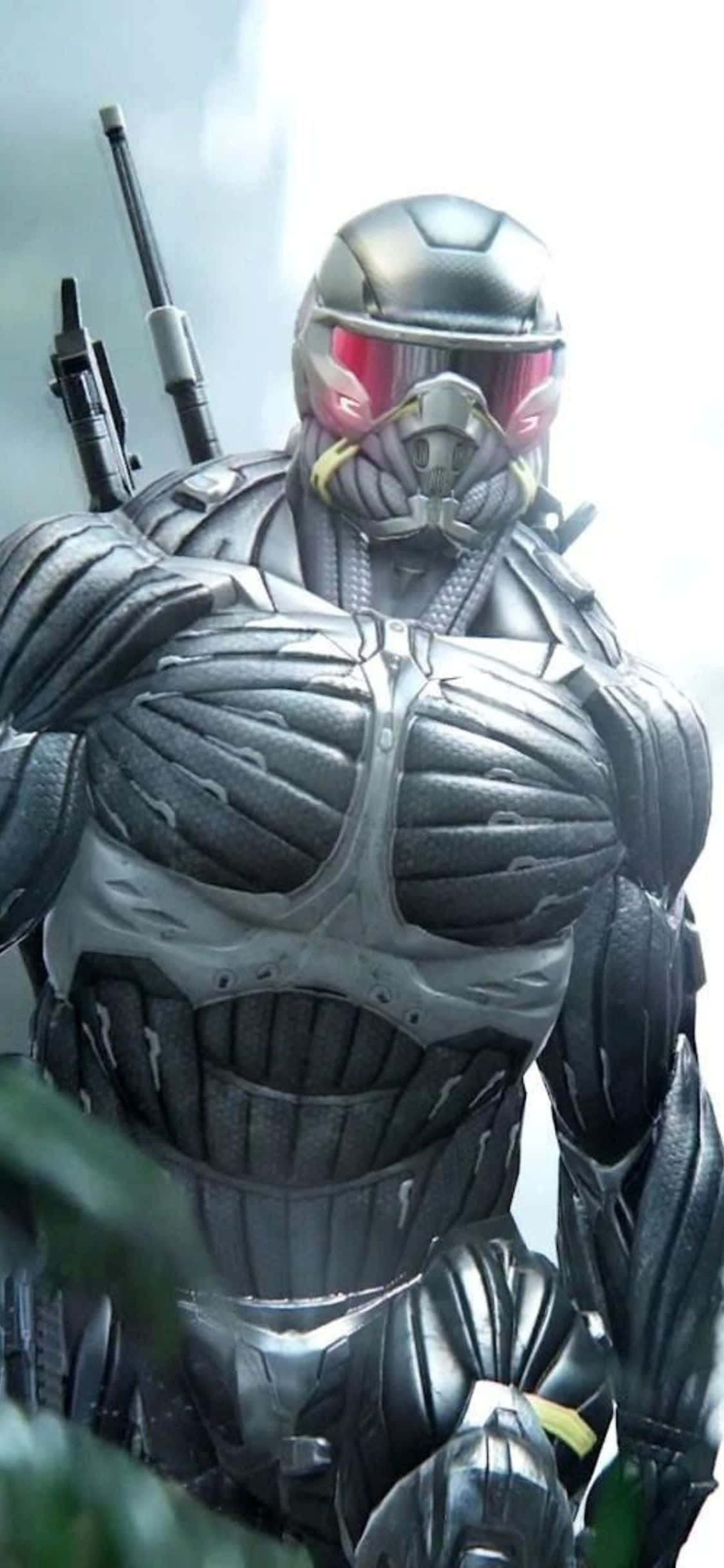 iPhone X上Crysis 3游戏的独特视角 壁纸