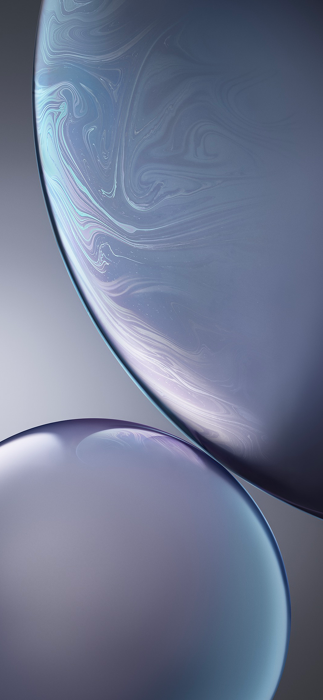 时尚现代的iPhone XR，配备鲜艳显示屏 壁纸
