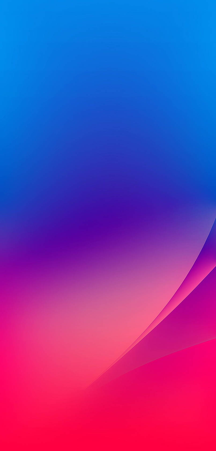 粉蓝渐变iPhone XR签名壁纸 壁纸