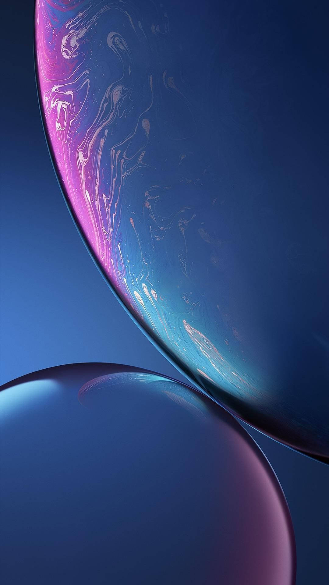iPhone XR上的液体运动 壁纸