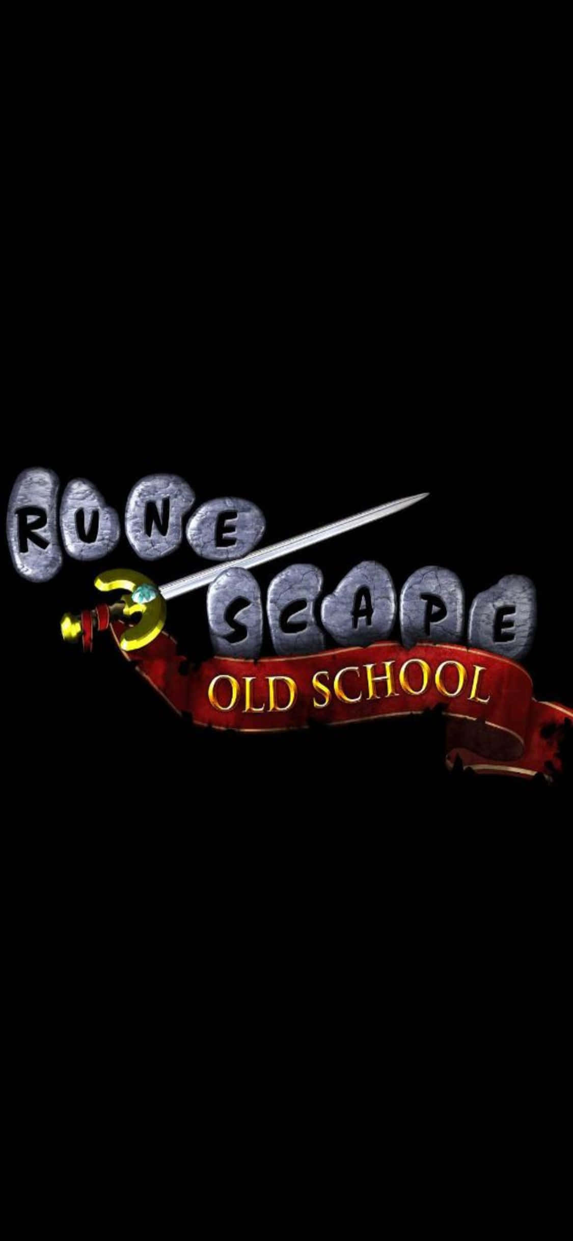 剑之iPhone X《Runescape》复古背景 壁纸