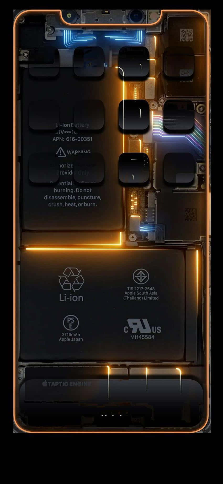 iPhone Xs Max Apple 背景 外部部件 壁纸