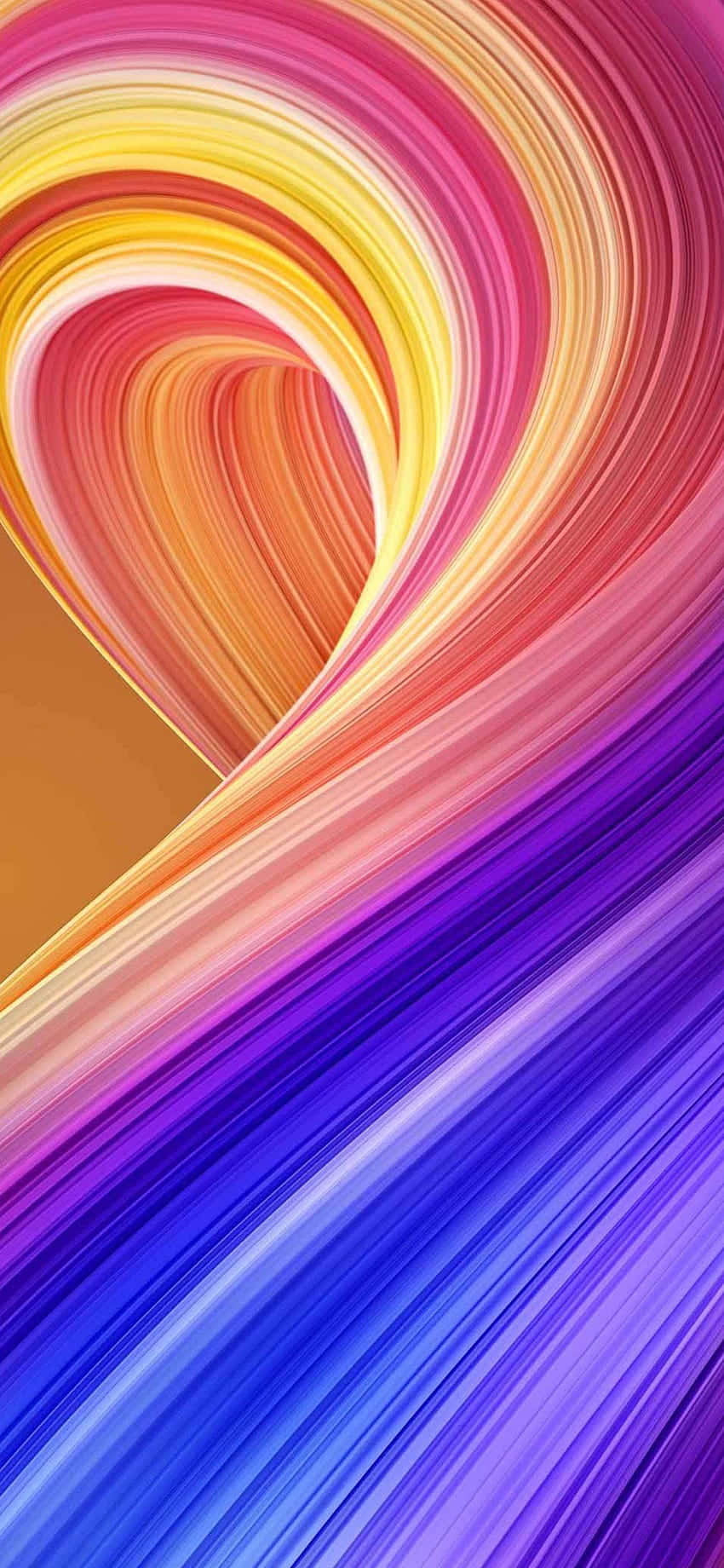 iPhone Xs Max Apple扭曲形状背景 壁纸