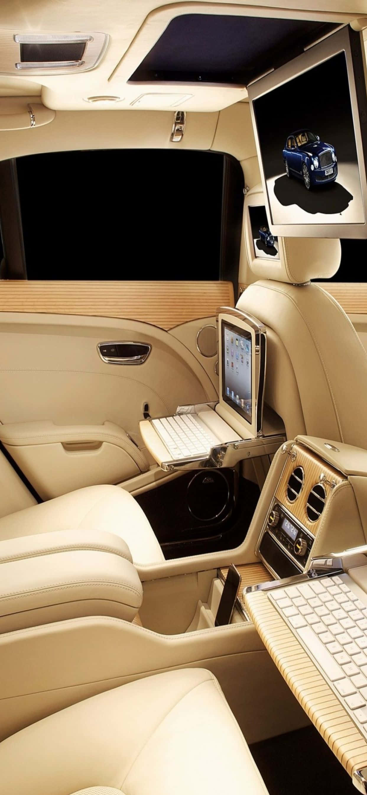 体验奢华：iPhone Xs Max 与 Bentley 的完美结合 壁纸