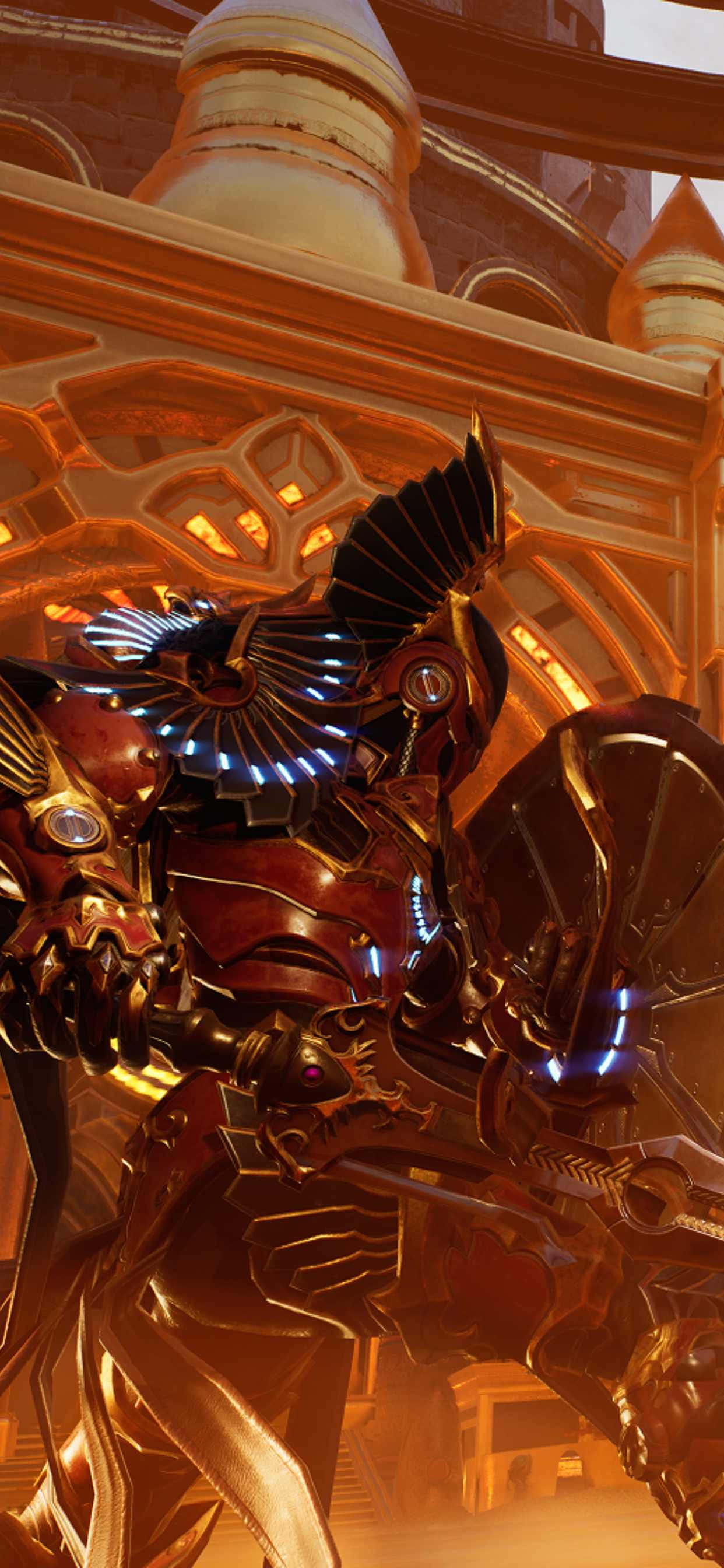 iPhone Xs Max Godfall Phoenix Solaris 背景 壁纸