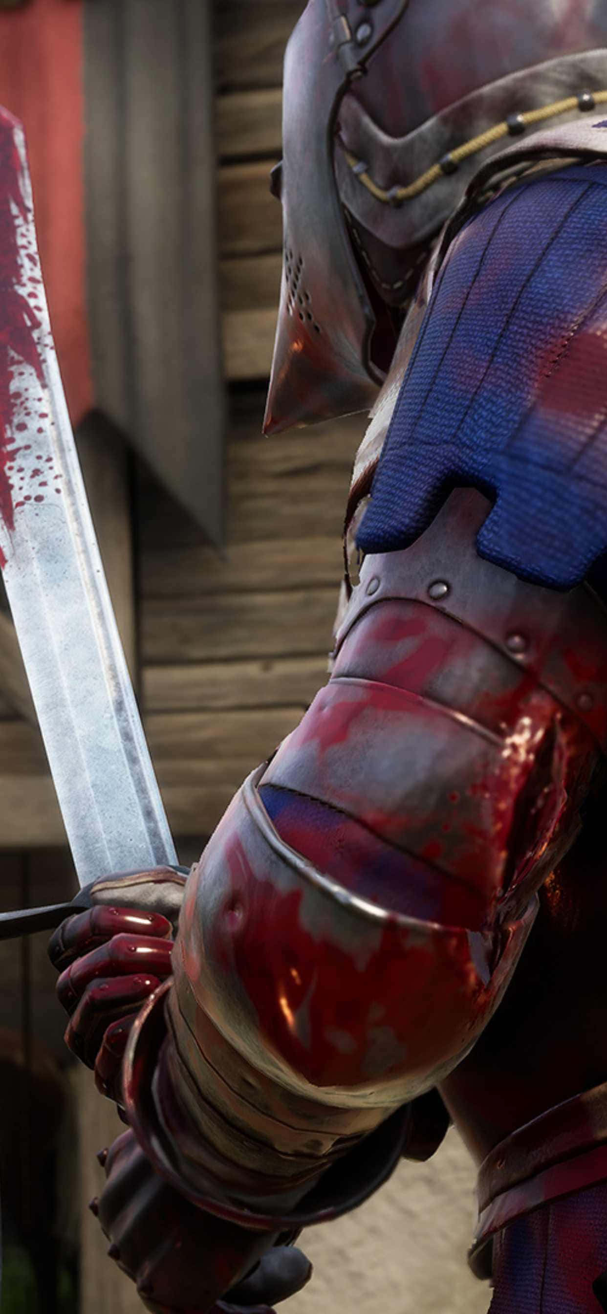 在 iPhone Xs Max 上体验 Mordhau 终极游戏 壁纸
