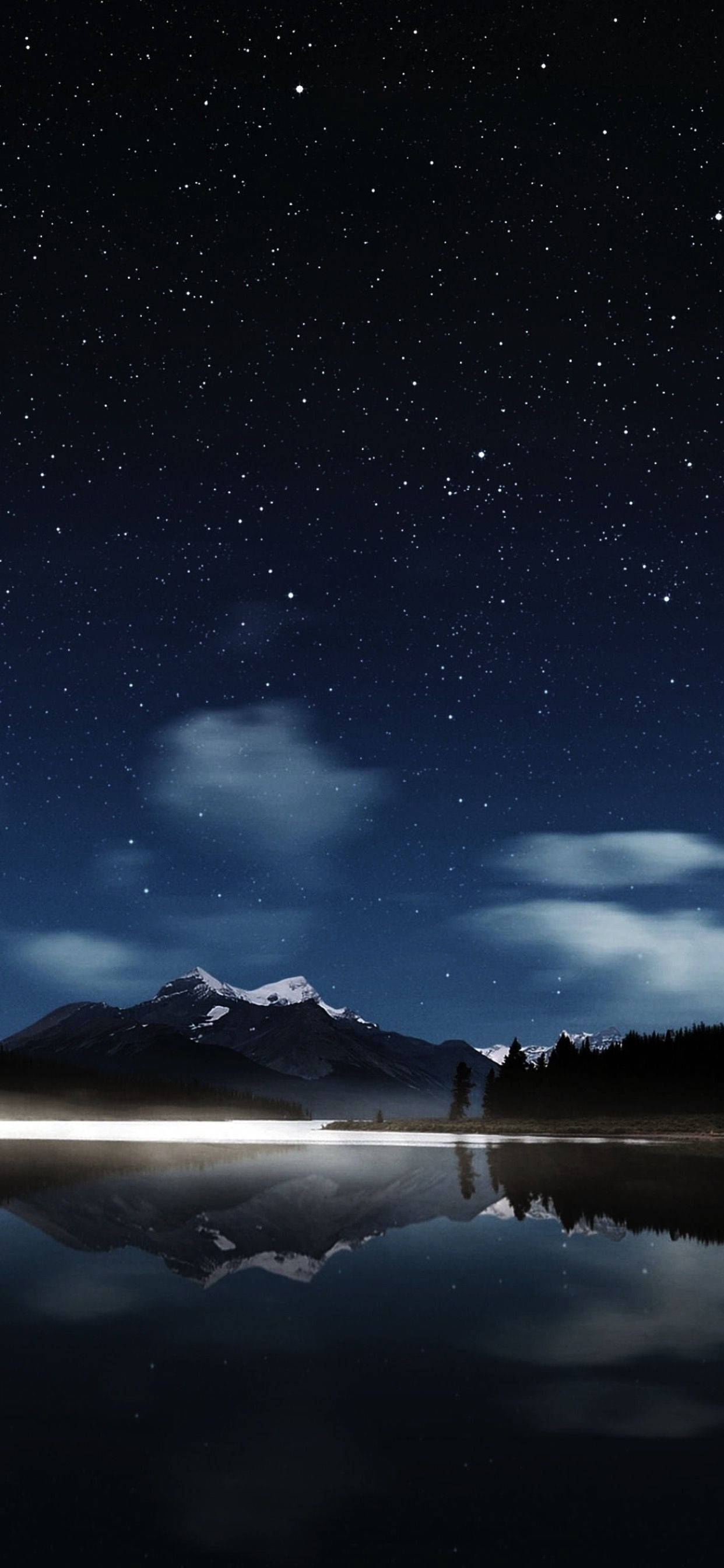 iPhone XS Max OLED星空之夜 壁纸