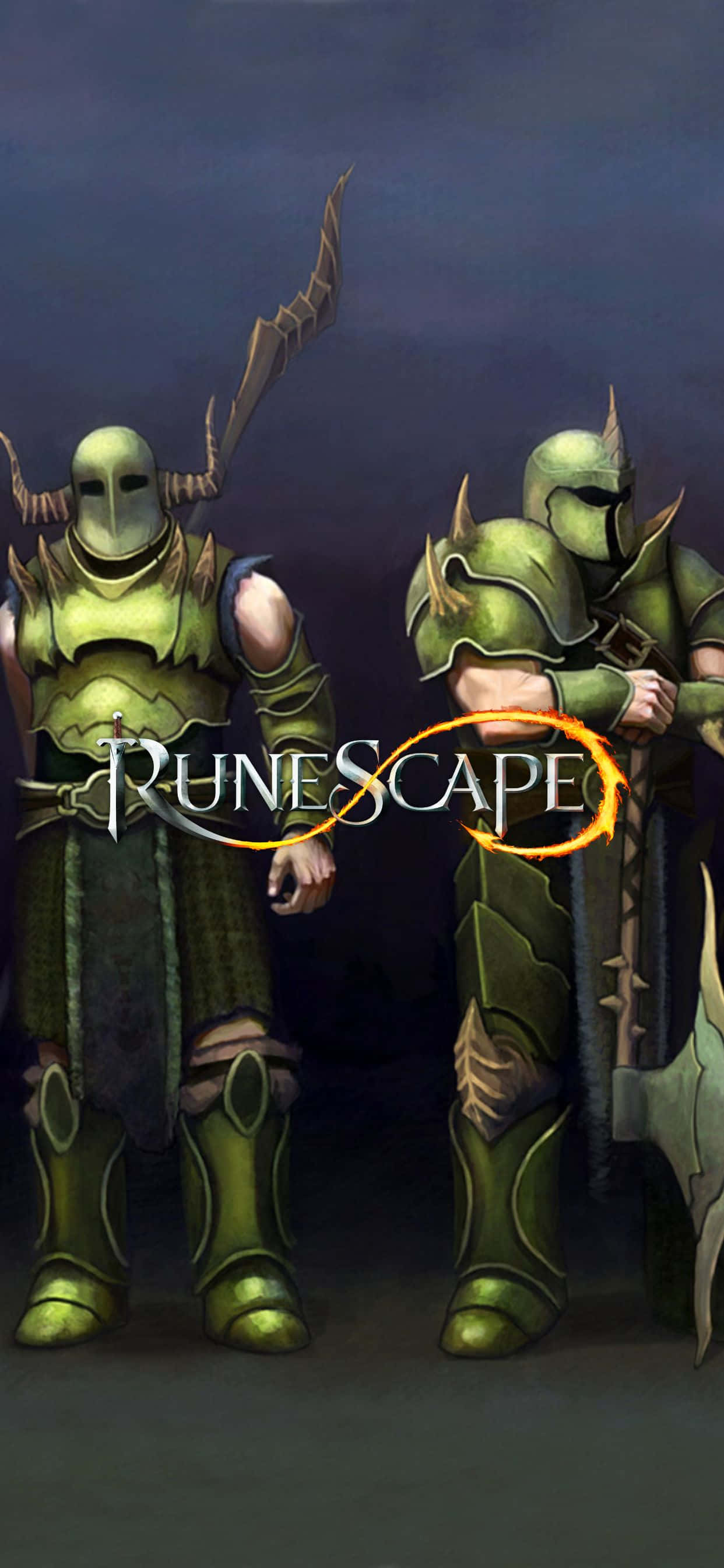 解锁全新iPhone XS Max，探索无尽Runescape世界 壁纸