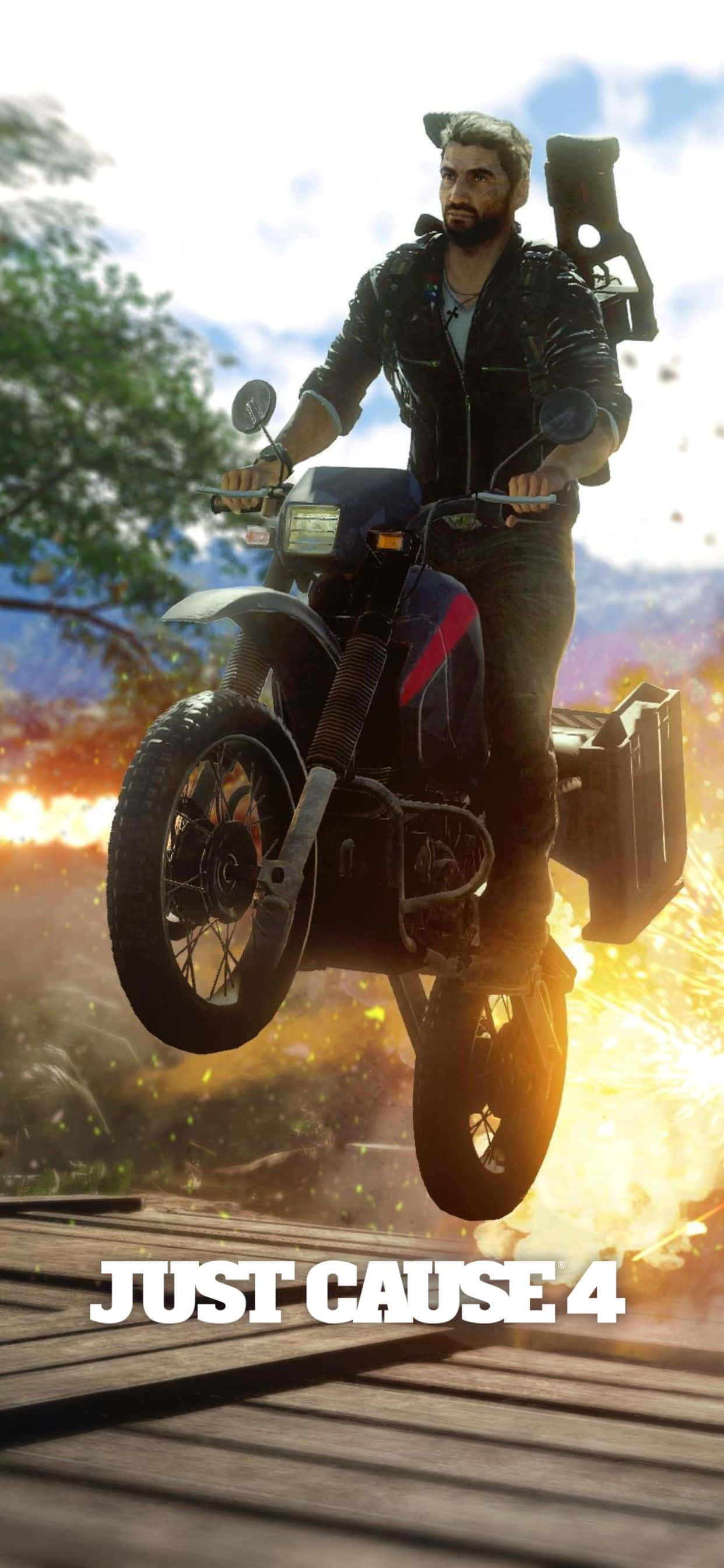 在全新iPhone Xs Max上玩《Just Cause 4》 壁纸