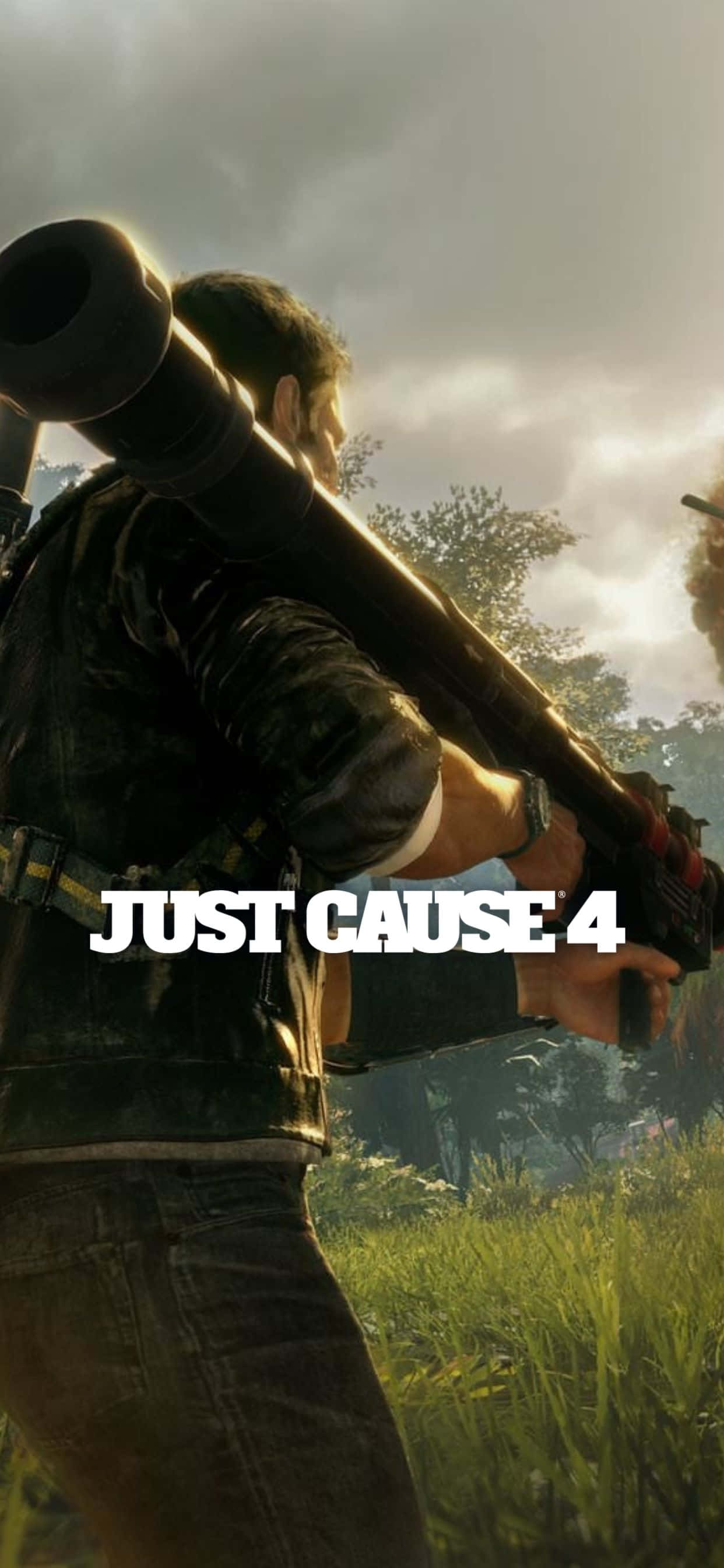 在iPhone Xs Max上探索《Just Cause 4》的动作世界 壁纸