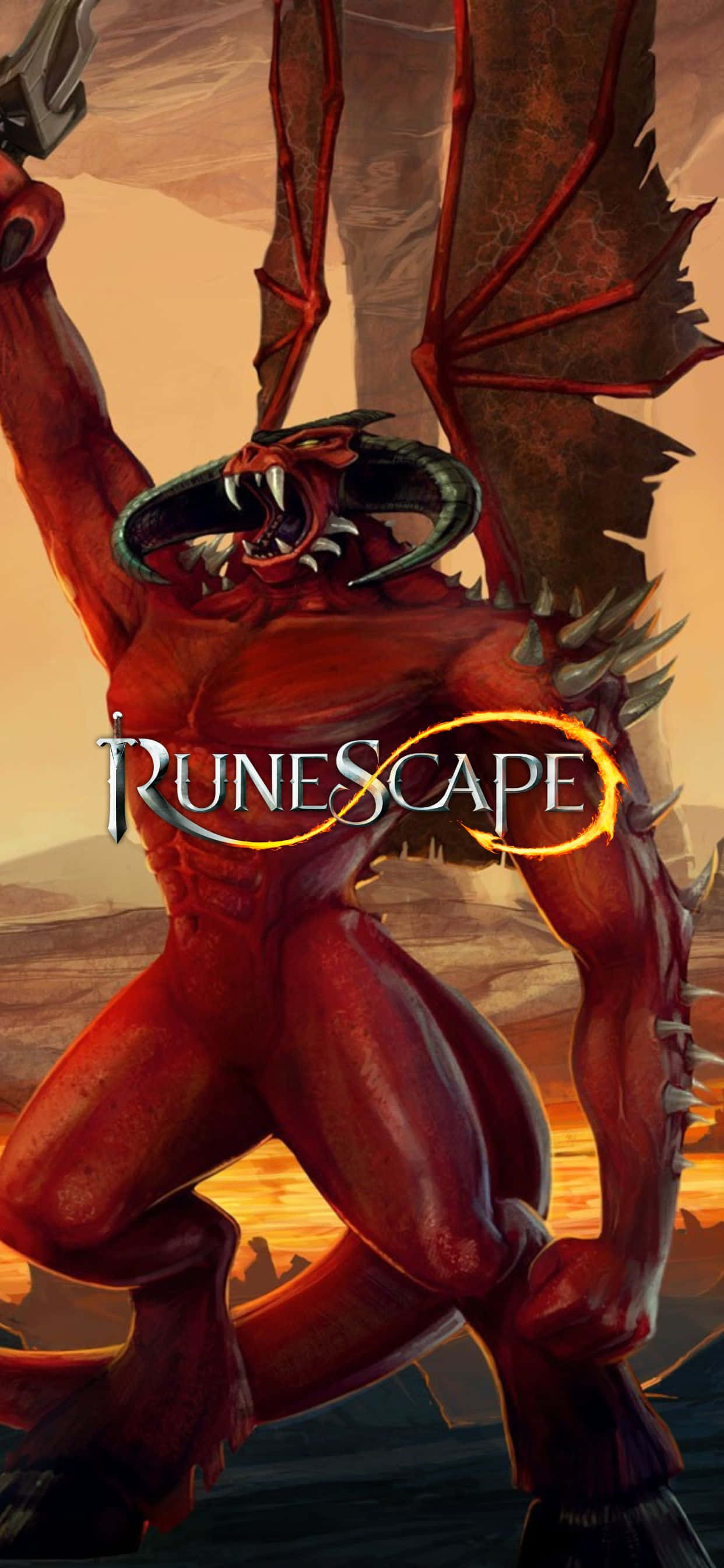 在iPhone Xs Max上探索Runescape的世界 壁纸