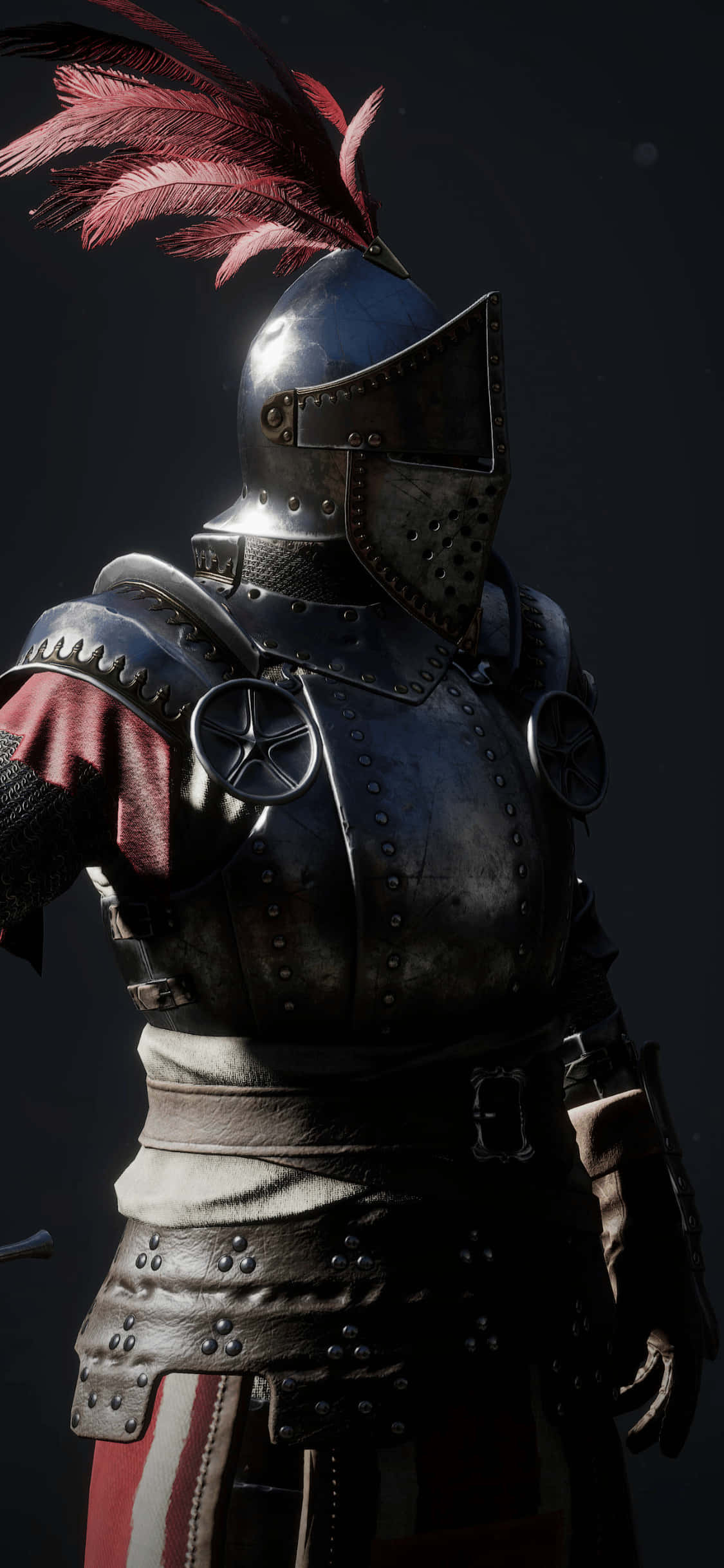 酷炫银色战士 iPhone XS Mordhau 背景 壁纸