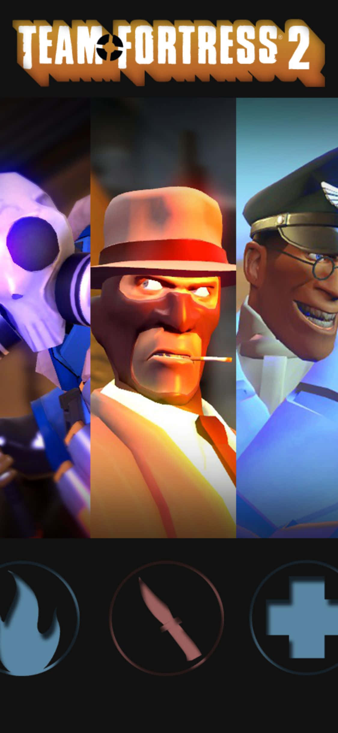 与朋友一起争夺旗帜，在全新 iPhone Xs 上用 Team Fortress 2 展示统治力 壁纸