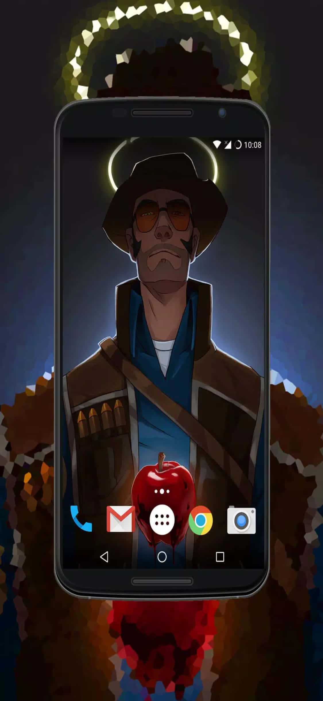 iPhone XS TF2背景：狙击手安卓屏幕 壁纸