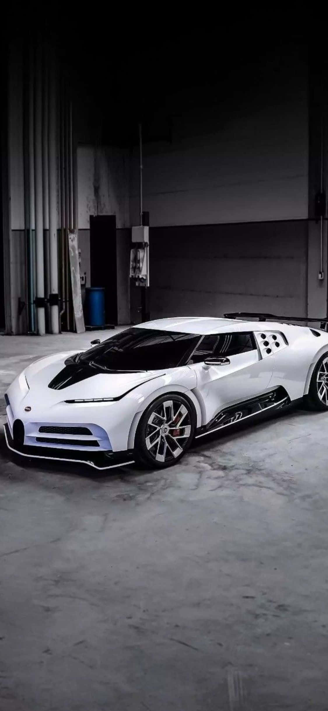 完美搭配——iPhone Xs与Bugatti！ 壁纸