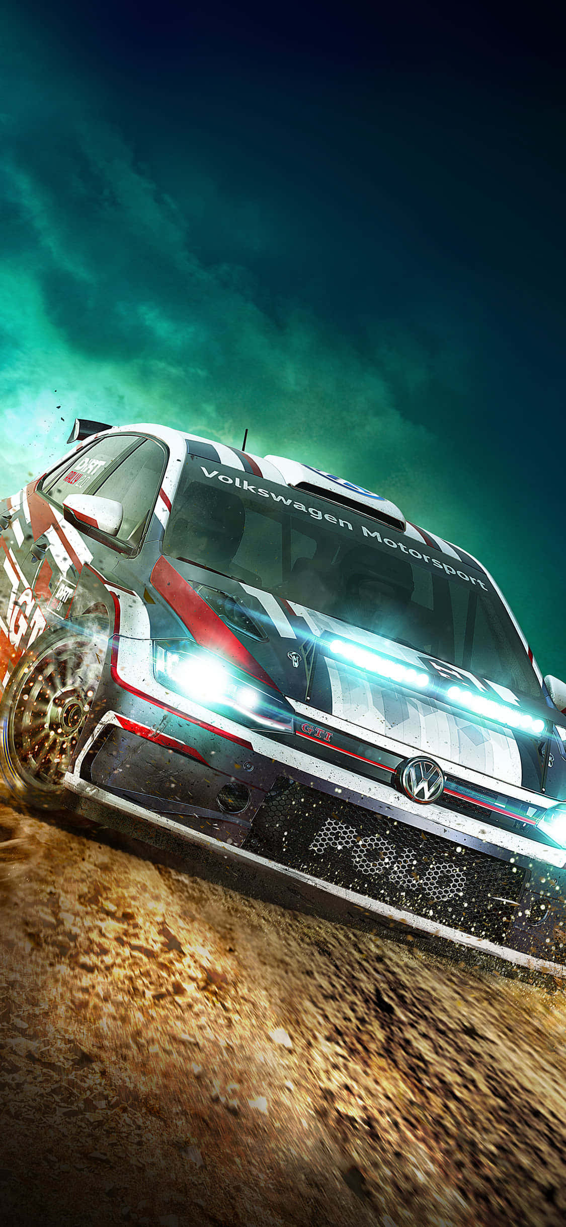 在iPhone Xs上体验《Dirt Rally》的驾驶快感 壁纸