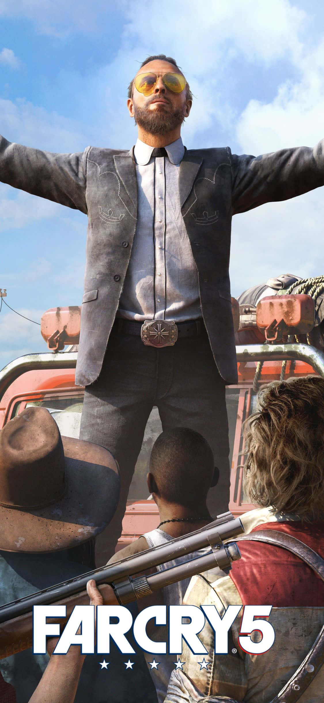 在iPhone XS上探索《Far Cry 5》的荒野 壁纸