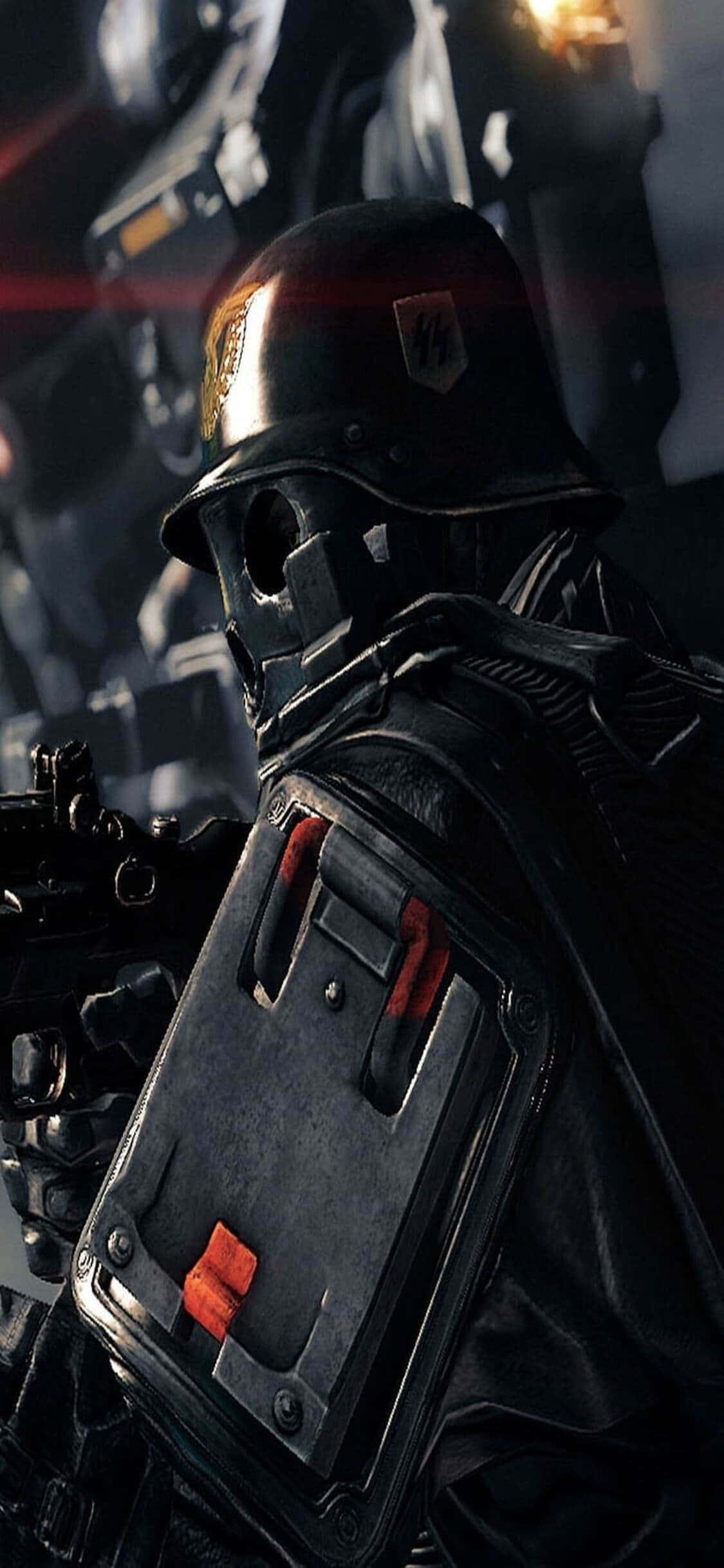 在新iPhone Xs上沉浸于《Wolfenstein II》的世界！ 壁纸