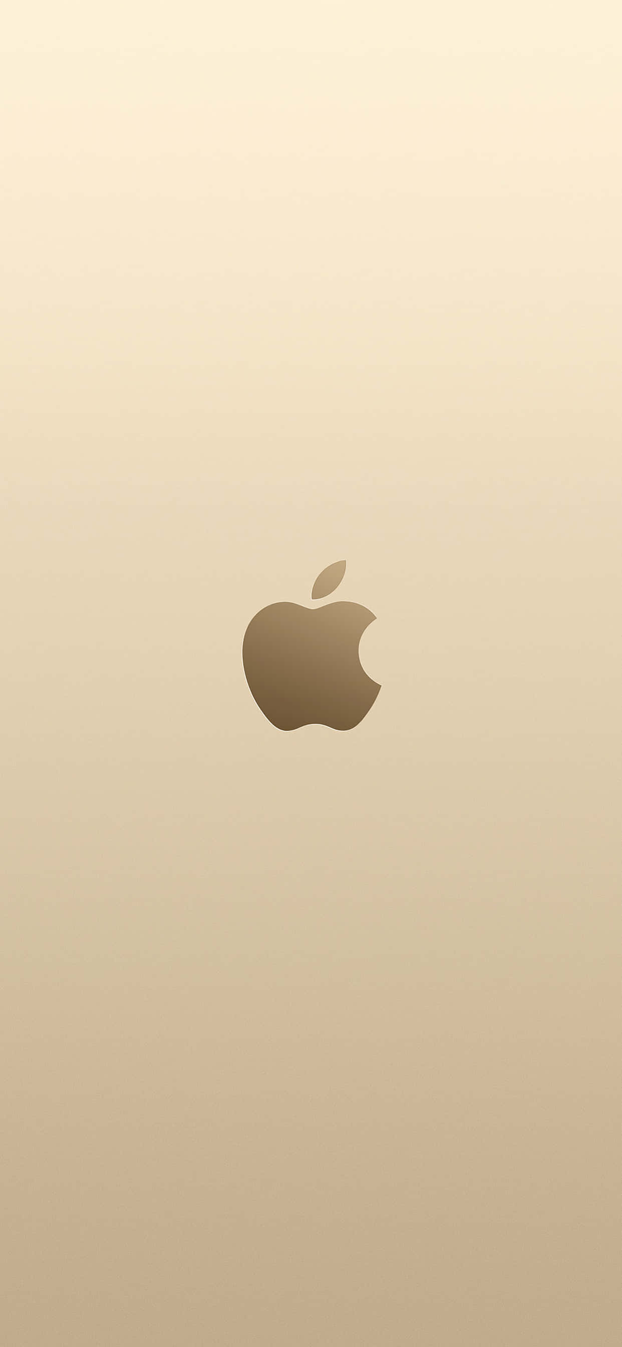 iPhone 标志金色背景 壁纸