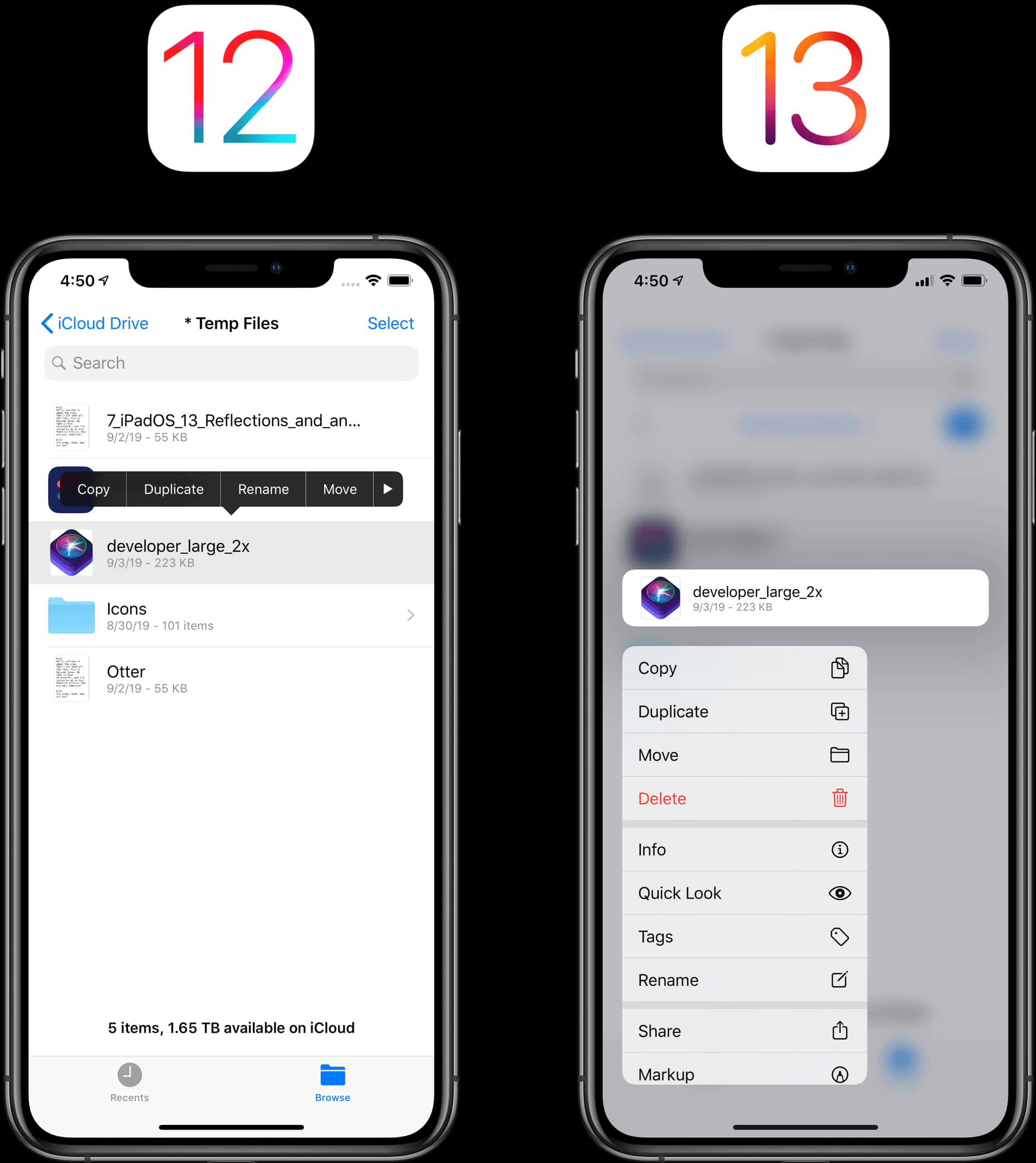 iPhone12与13对比 壁纸