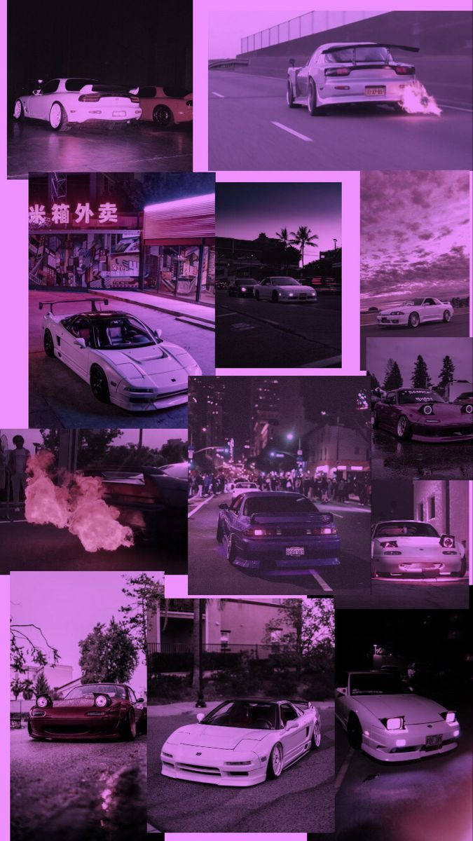 JDM美学照片拼贴 壁纸