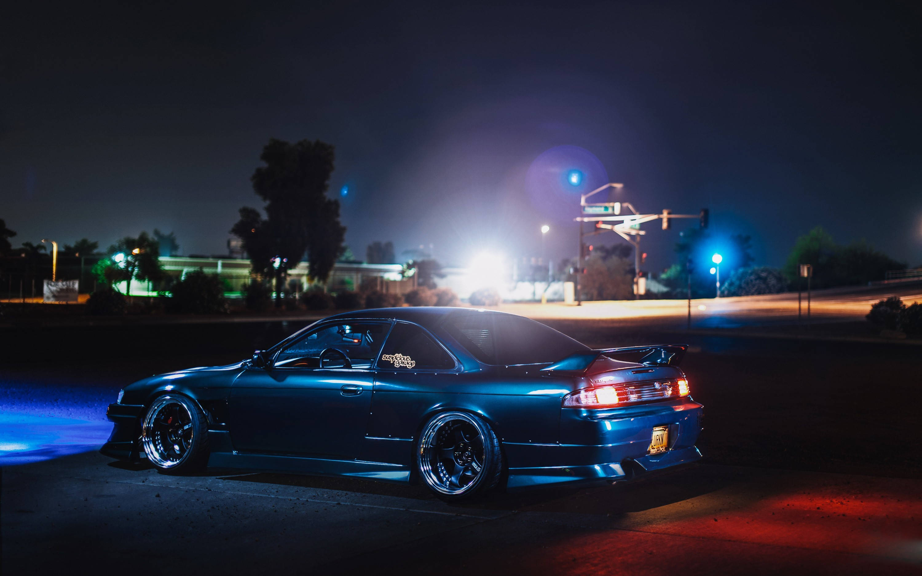 JDM 汽车夜间行驶 壁纸