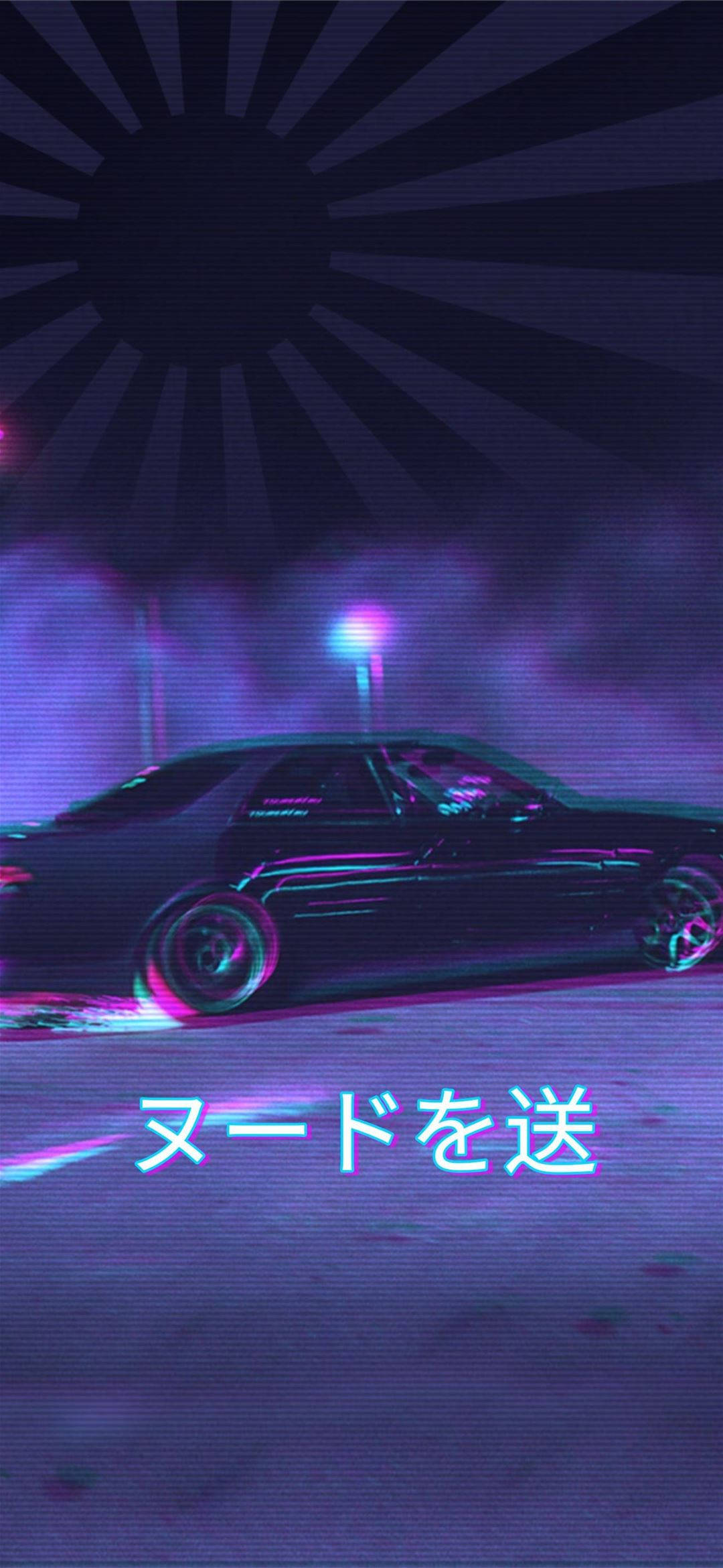 经典JDM风格配旗帜 壁纸