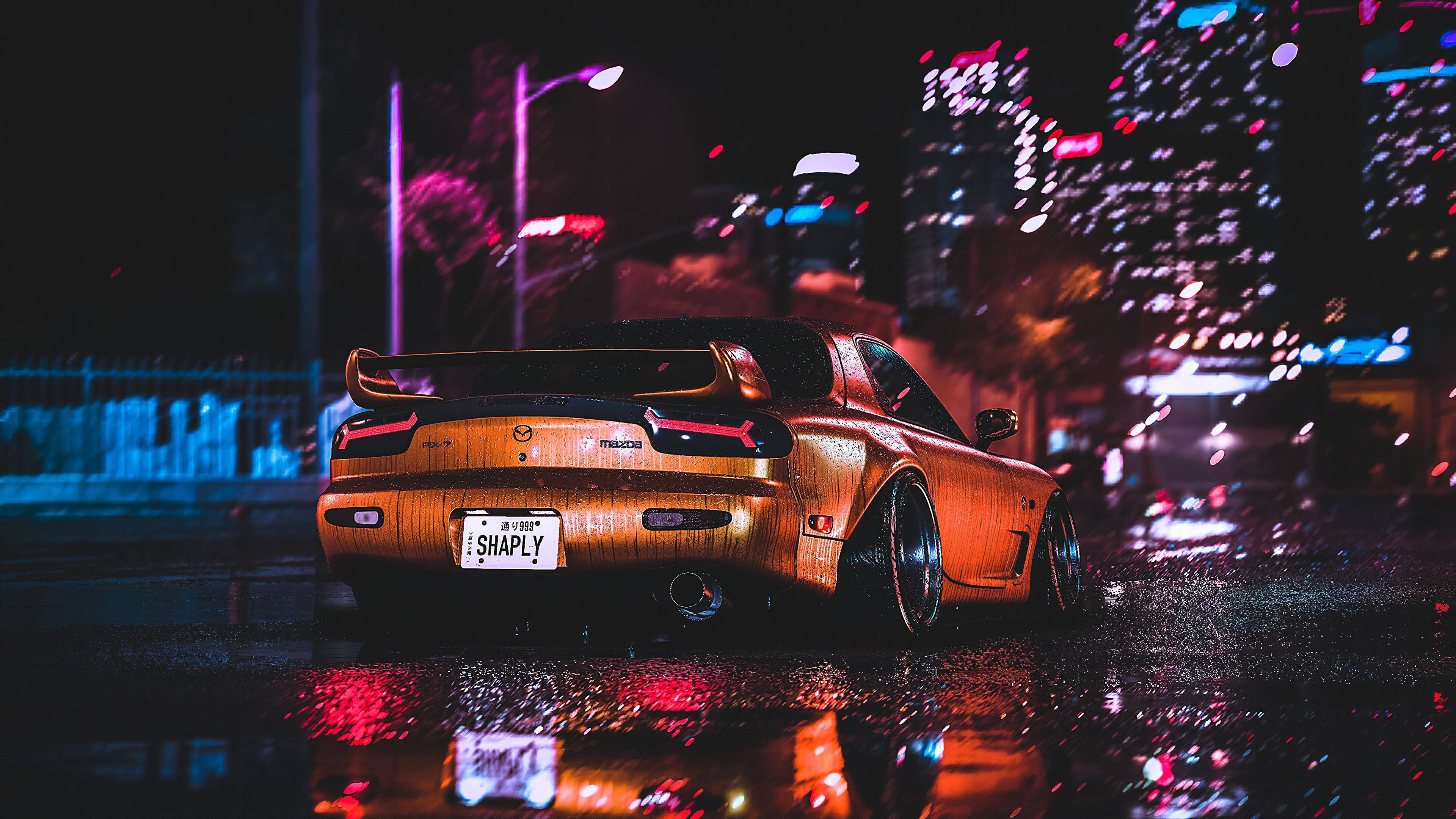 JDM美学马自达RX-7 壁纸