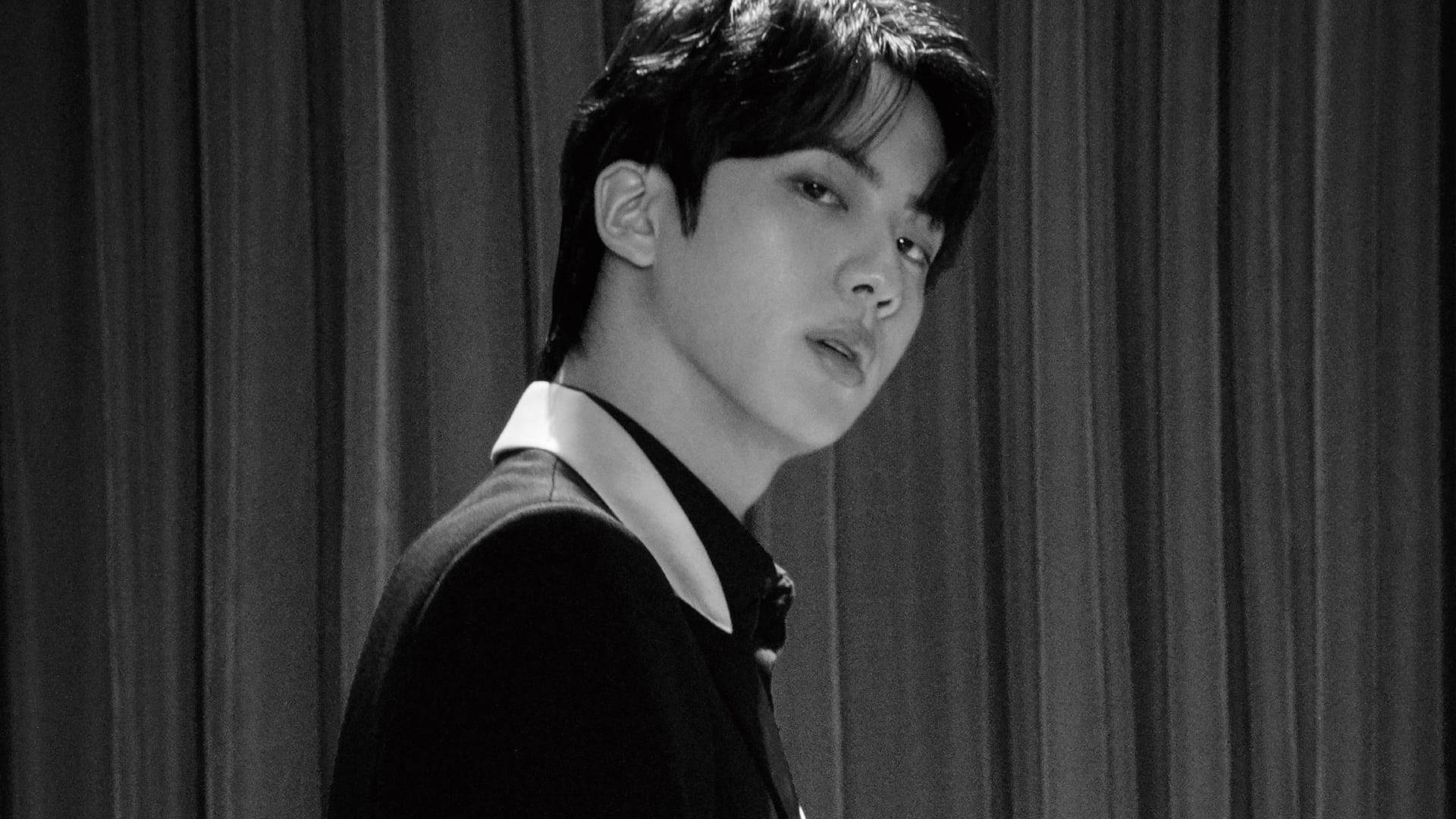 Jin BTS 黑色美学 壁纸