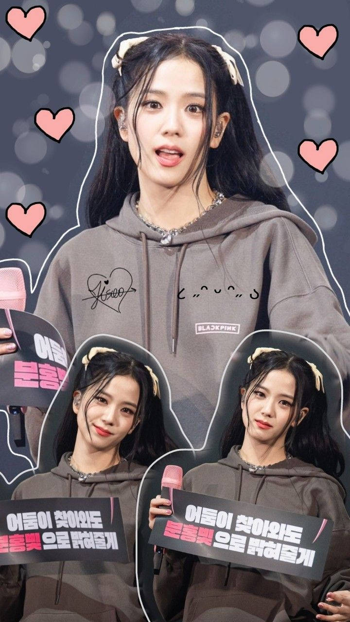 Jisoo Cutout Blackpink 美学 壁纸