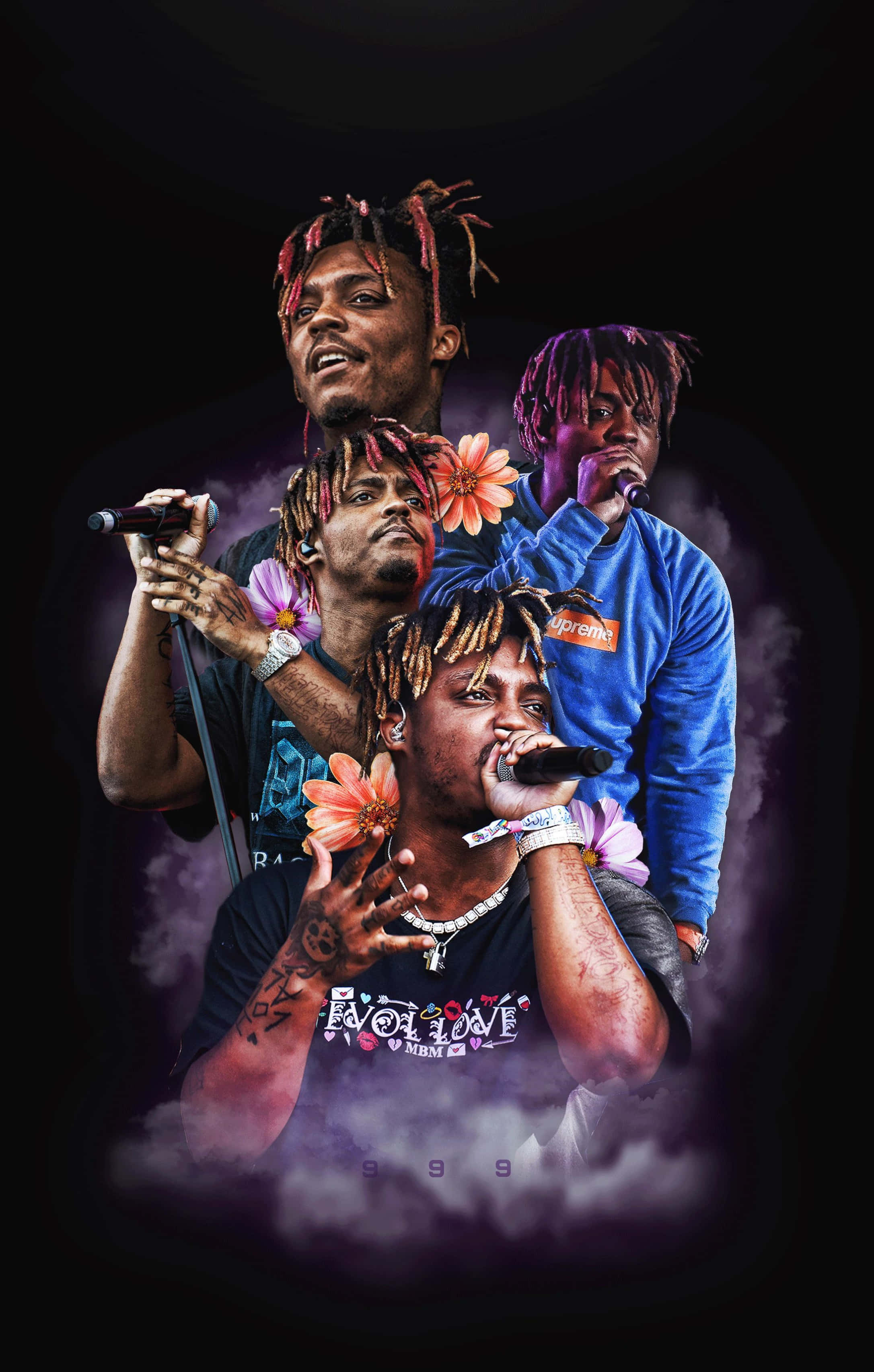 致敬已故的 Juice Wrld，情绪说唱大师 壁纸