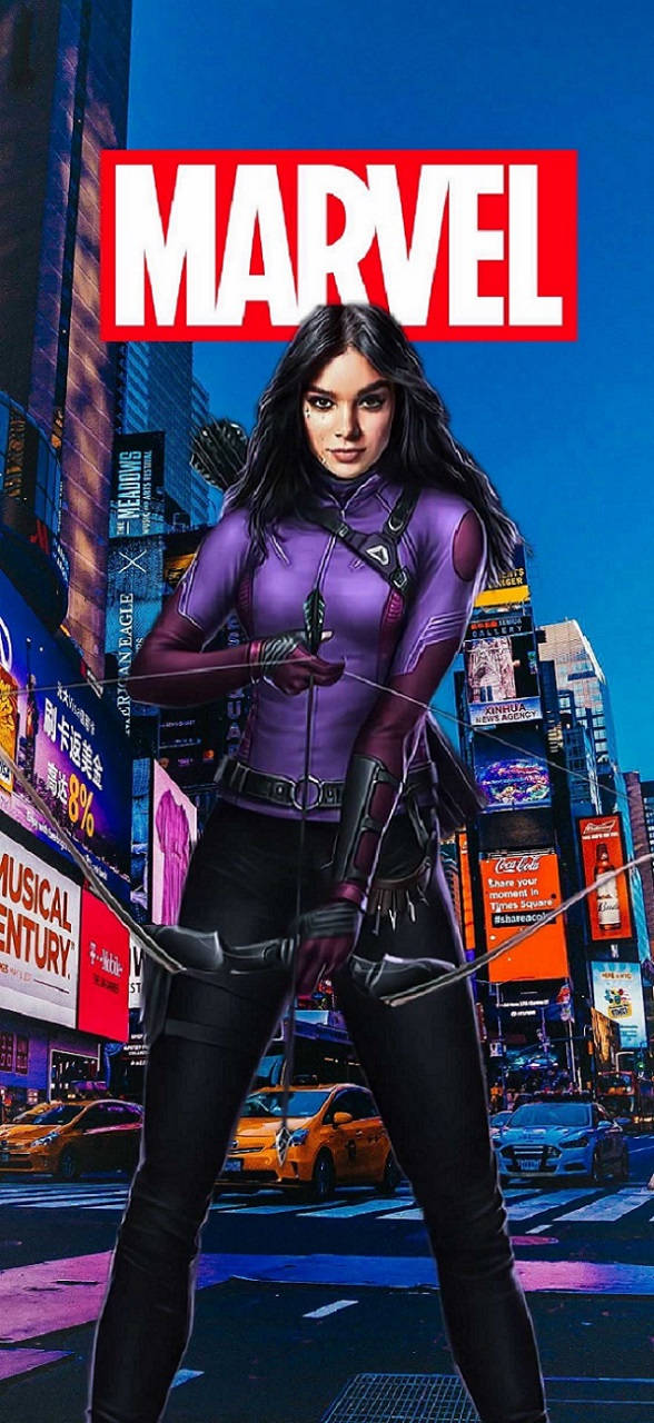 Kate Bishop 漫威粉丝艺术 壁纸