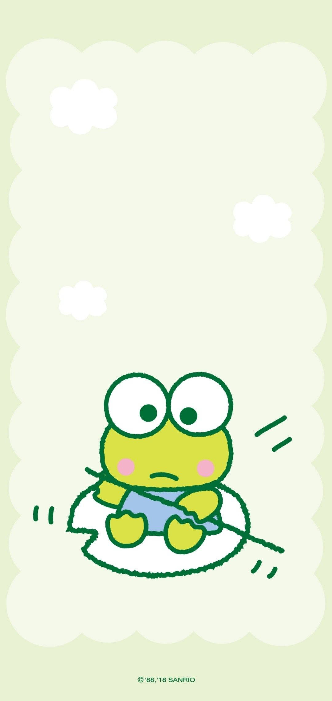 悲伤的Keroppi 壁纸