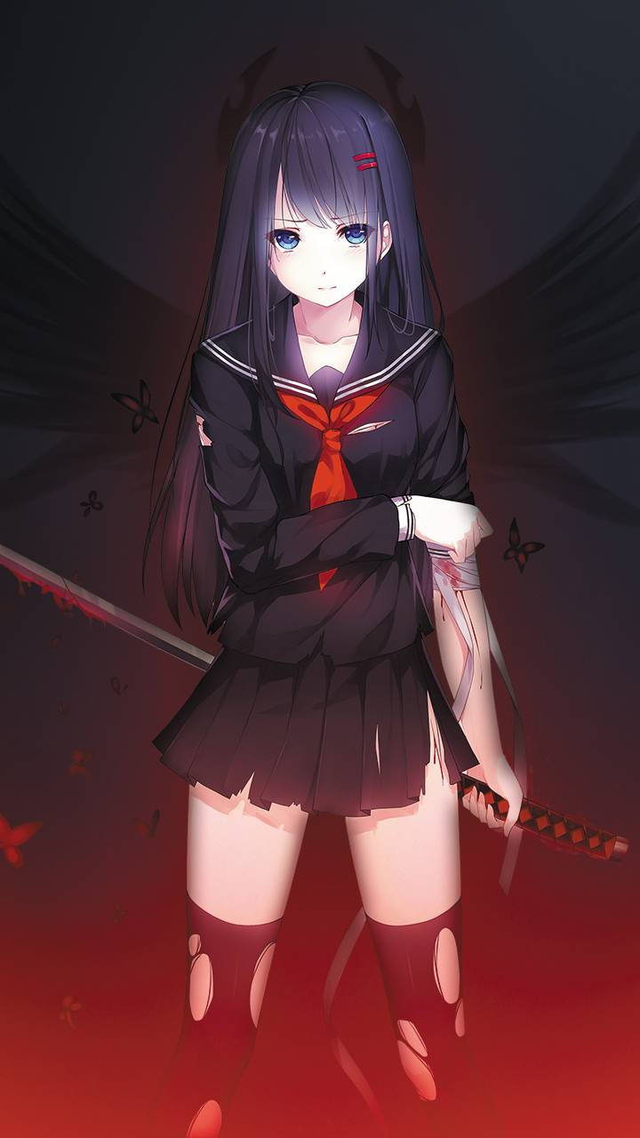 动漫恶魔·天堂 Kisara 壁纸