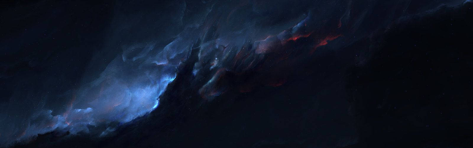 Klyck星云双屏壁纸 壁纸