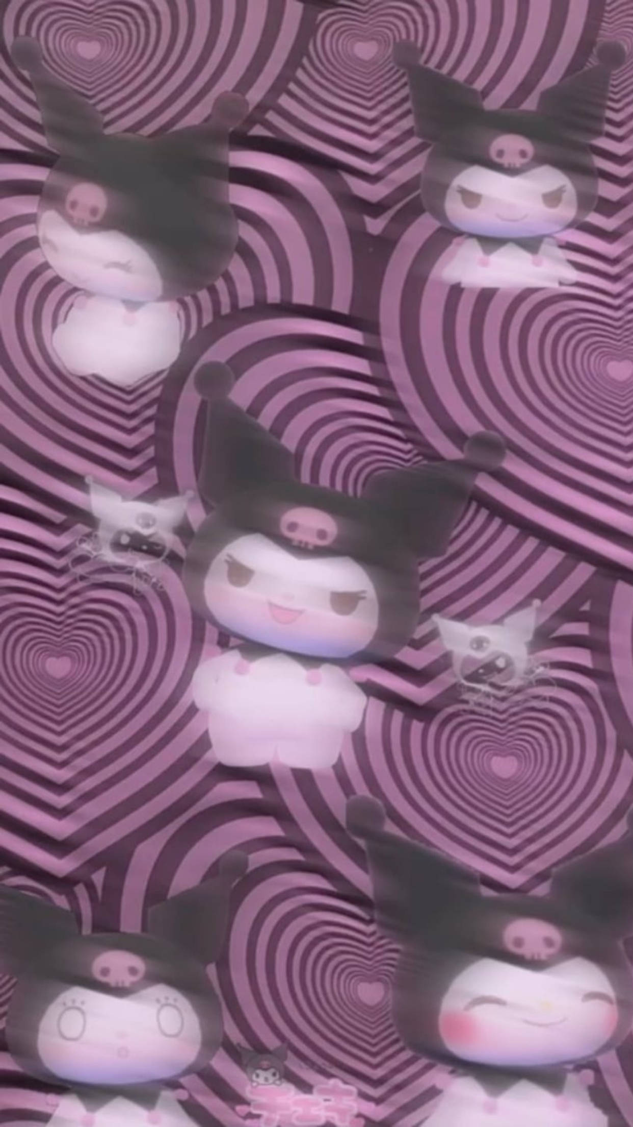 Kuromi 黑暗另类美学 壁纸