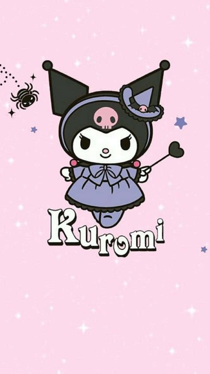 Kuromi iPhone 紫色女巫 壁纸