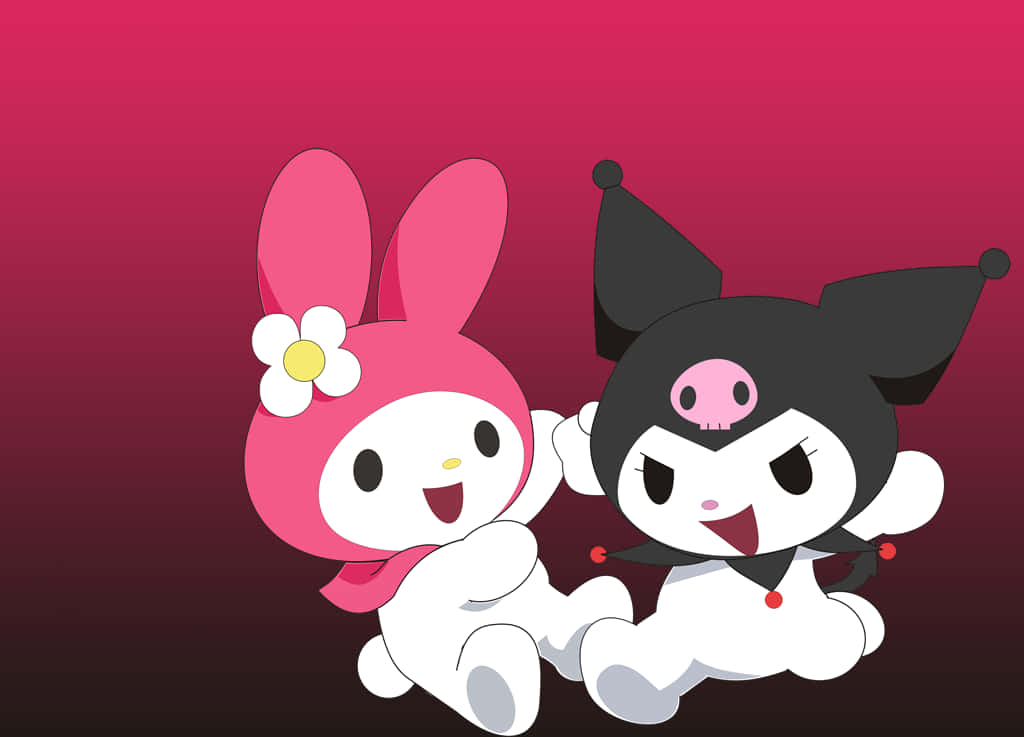 Kuromi与美乐蒂桌面壁纸 壁纸