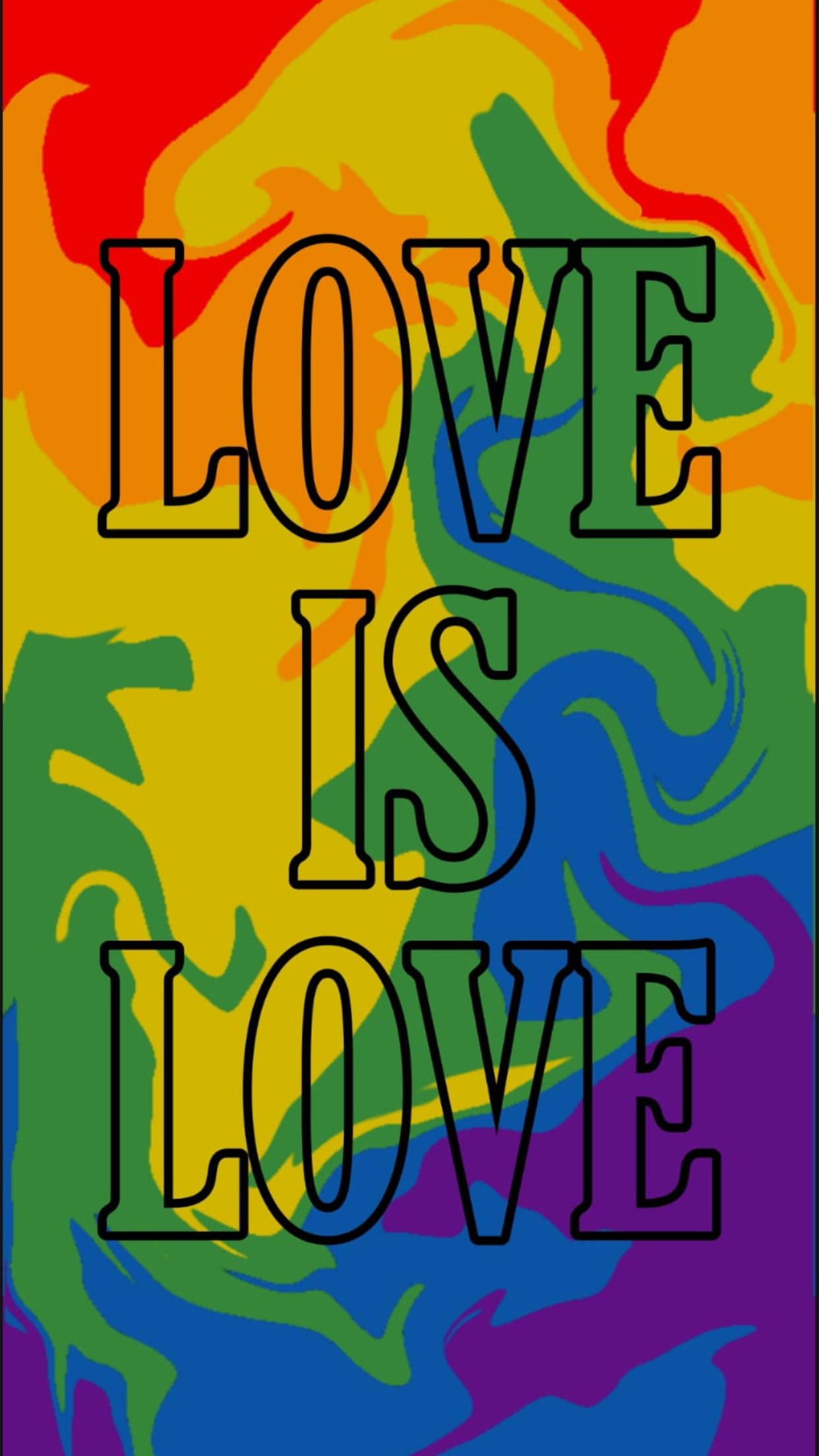 抽象爱情即爱情LGBT手机 壁纸